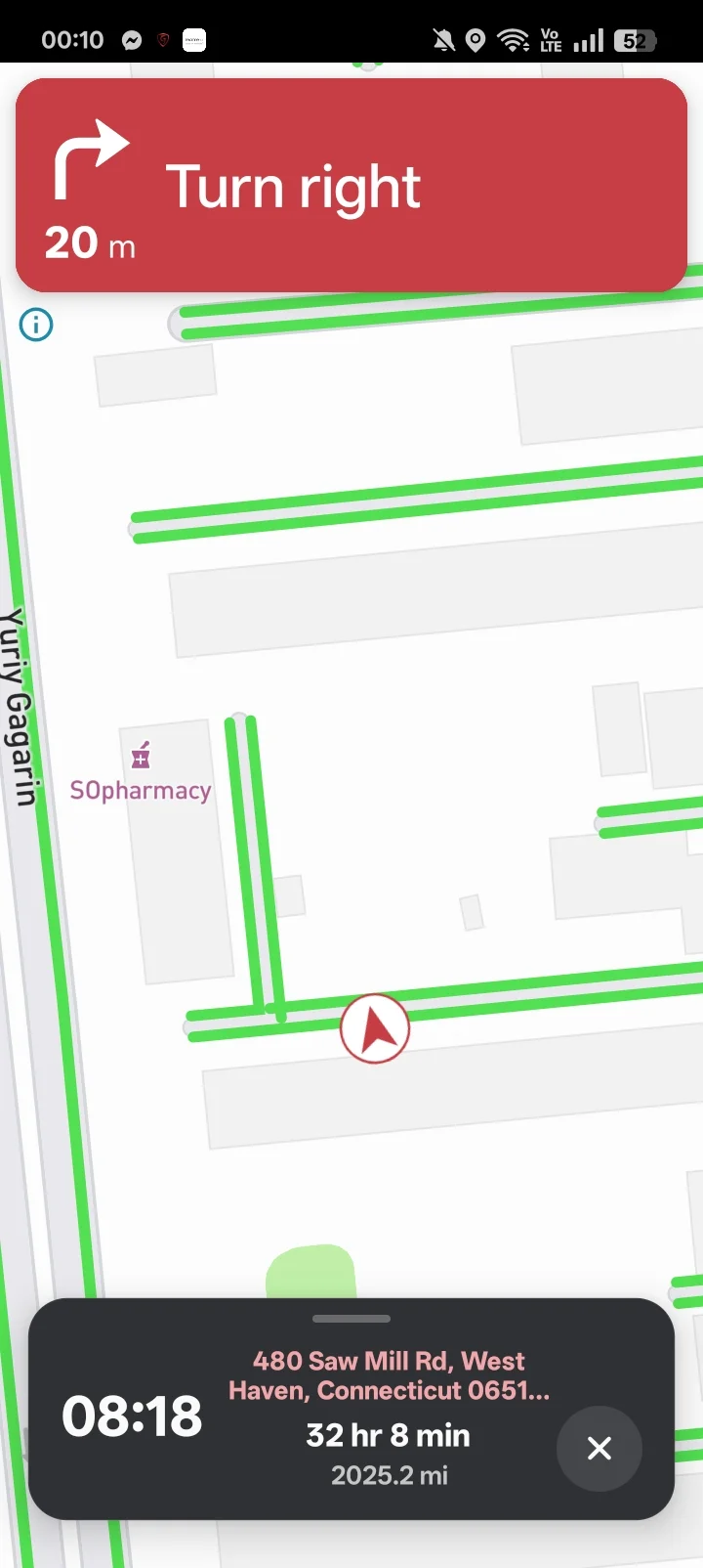 Geo Driver turn-by-turn navigation